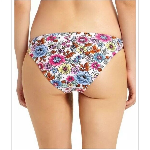 California Waves Floral HardwareSide Bikini Bottom - Picture 2 of 3